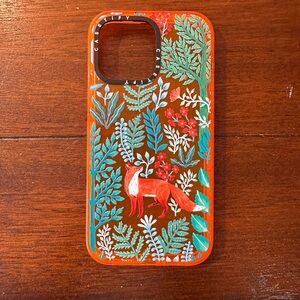 Casetify Orange Fox iPhone 14 Pro Max Case
